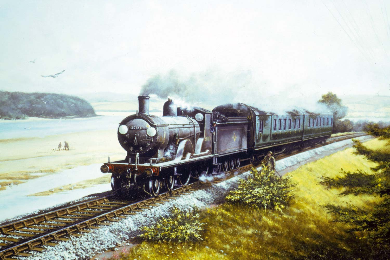 T9 No. 301250 Along the Camel Estuary