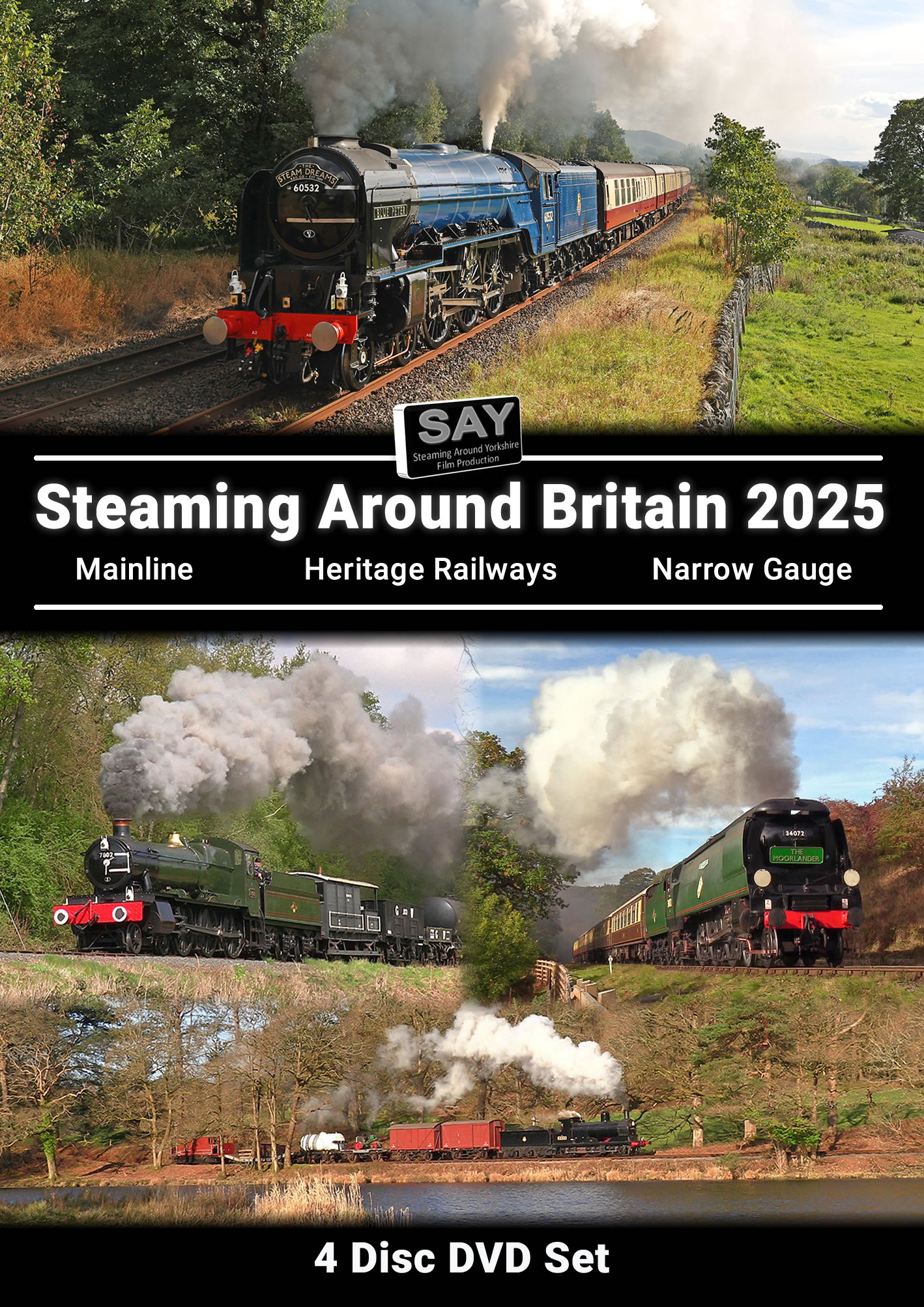 Steaming Around Britain 2025 DVD
