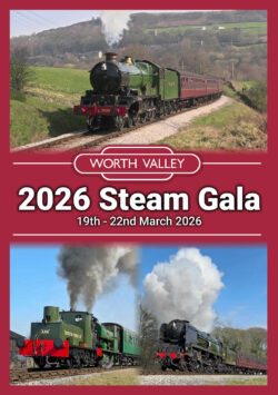 Keighley & Worth Valley Railway DVD: 2026 Steam Gala (19-22 March)