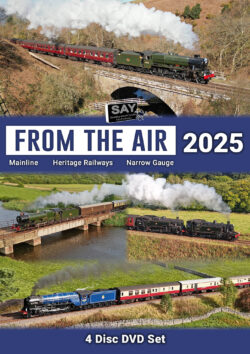 From the Air DVD 2025: Railway Videography from a New Perspective