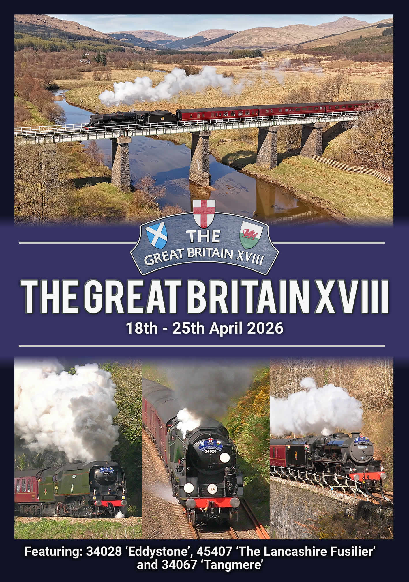 The Great Britain XVIII 2026 DVD: 18th - 25th April 2026