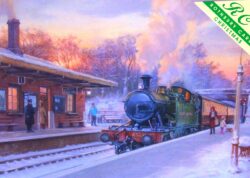 Christmas Cards *Pack of 4: Christmas at Bishops Lydeard Station