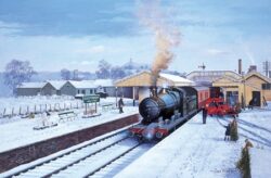 Christmas Cards *Pack of 4: Christmas at Glastonbury