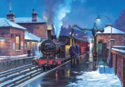 Christmas Cards *Pack of 4: In the Bleak Mid-Winter, F5 Epping Station