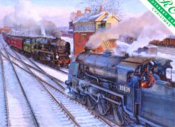 Christmas Cards *Pack of 4: Pines Express at Basingstoke