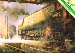 Christmas Cards *Pack of 4: Southern Freeze, Battle of Britain Class Loco 34072 257 Squadron