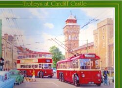 Jigsaw Puzzle: Trolleys at Cardiff Castle