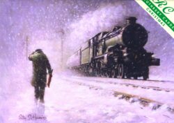 Christmas Cards *Pack of 4: Western Blizzard, No. 4082 Windsor Castle