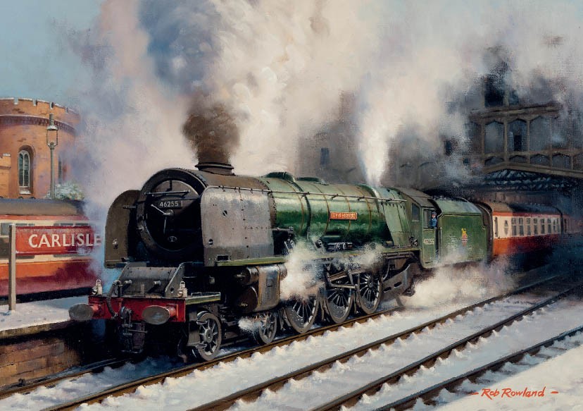 Christmas Cards *Pack of 4: Winter in Carlisle Citadel Station