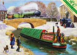 Christmas Cards *Pack of 4: Winter on the Canal, FMC