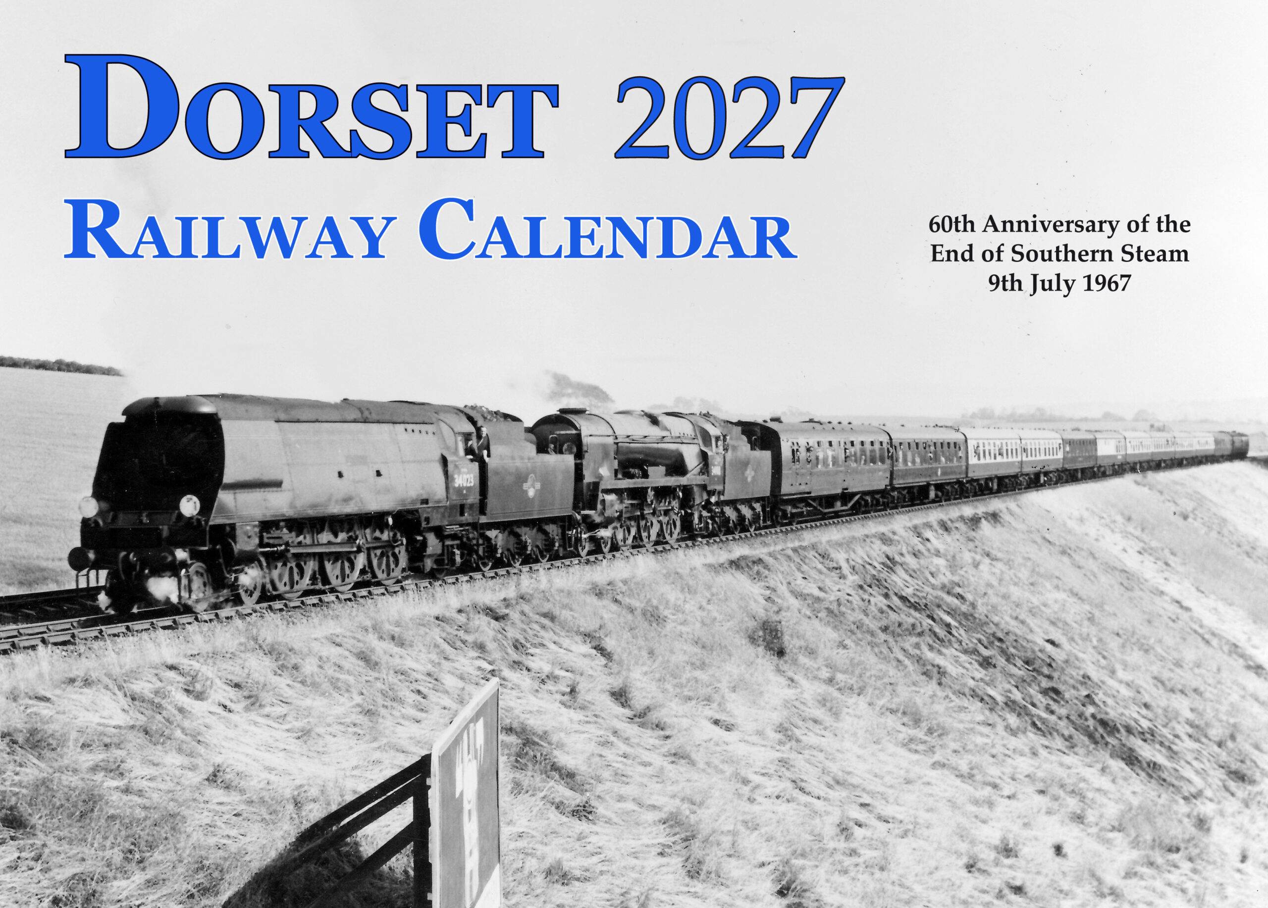 2027 Calendar: Dorset Railway Calendar